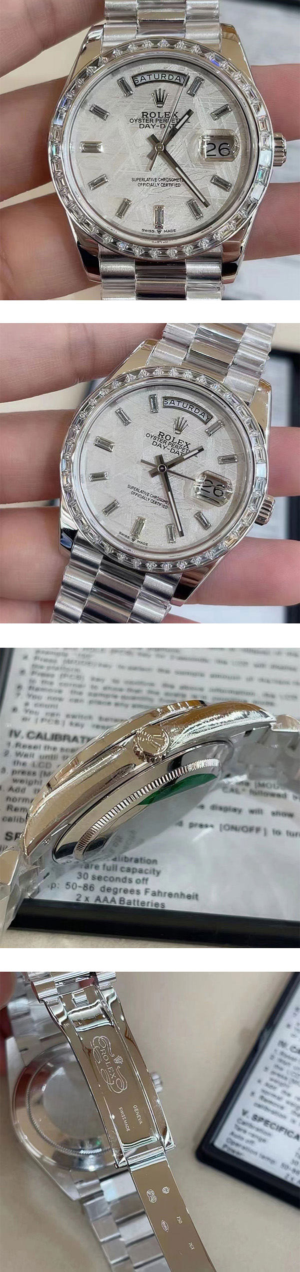 【40mm】ロレックスデイデイト M228349RBR-0040 コピー時計の紹介